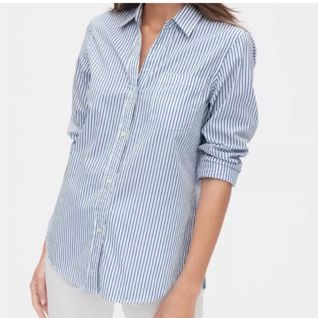 H&M Thin Stripe Button Down